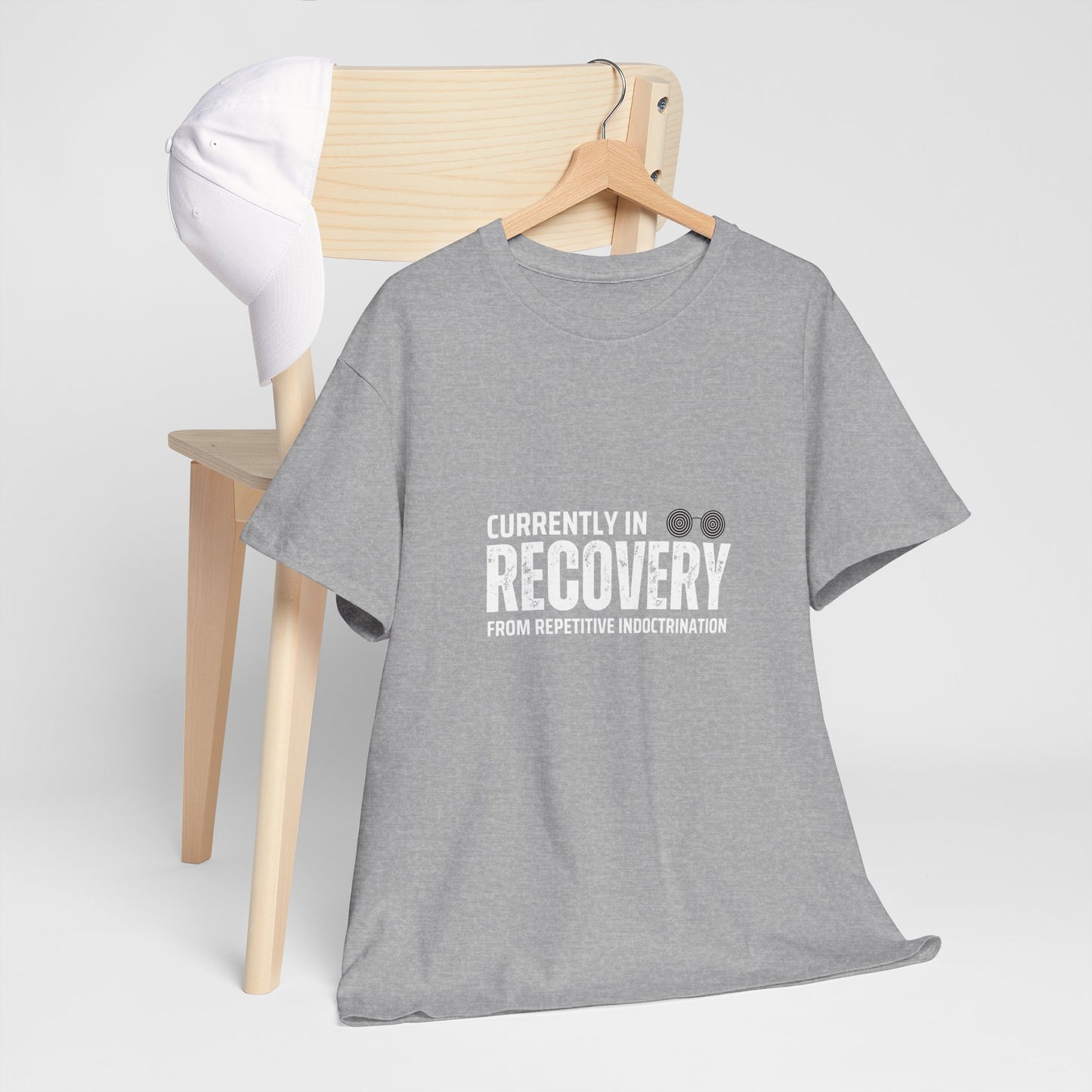 Currently in Recovery from Repetitive Indoctrination Unisex Cotton Tee USA