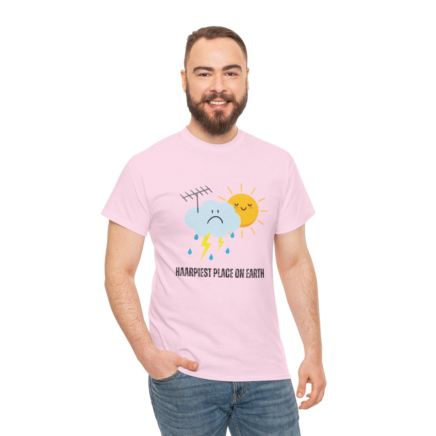 Haarpiest Place on Earth Unisex Cotton Tee USA