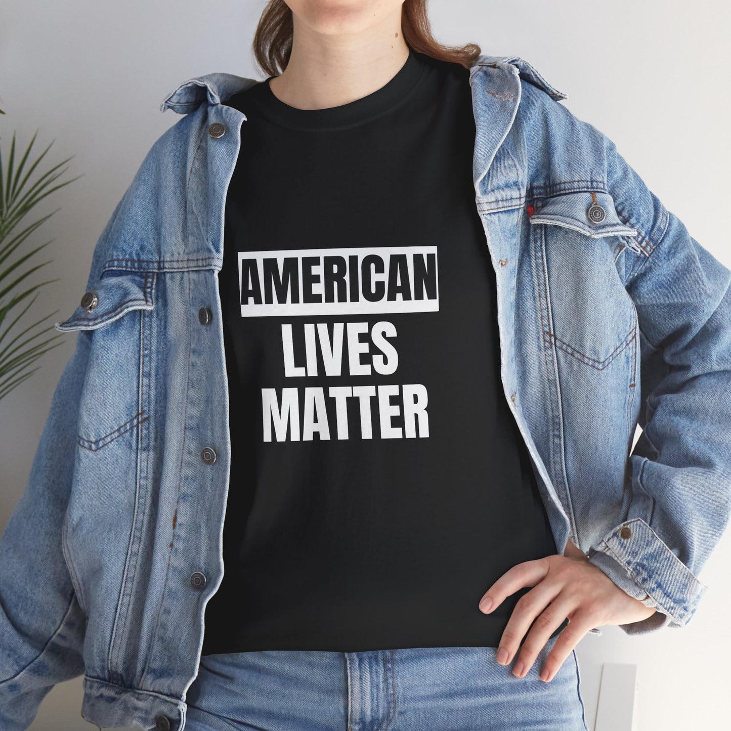 American Lives Matter Unisex Cotton Tee USA