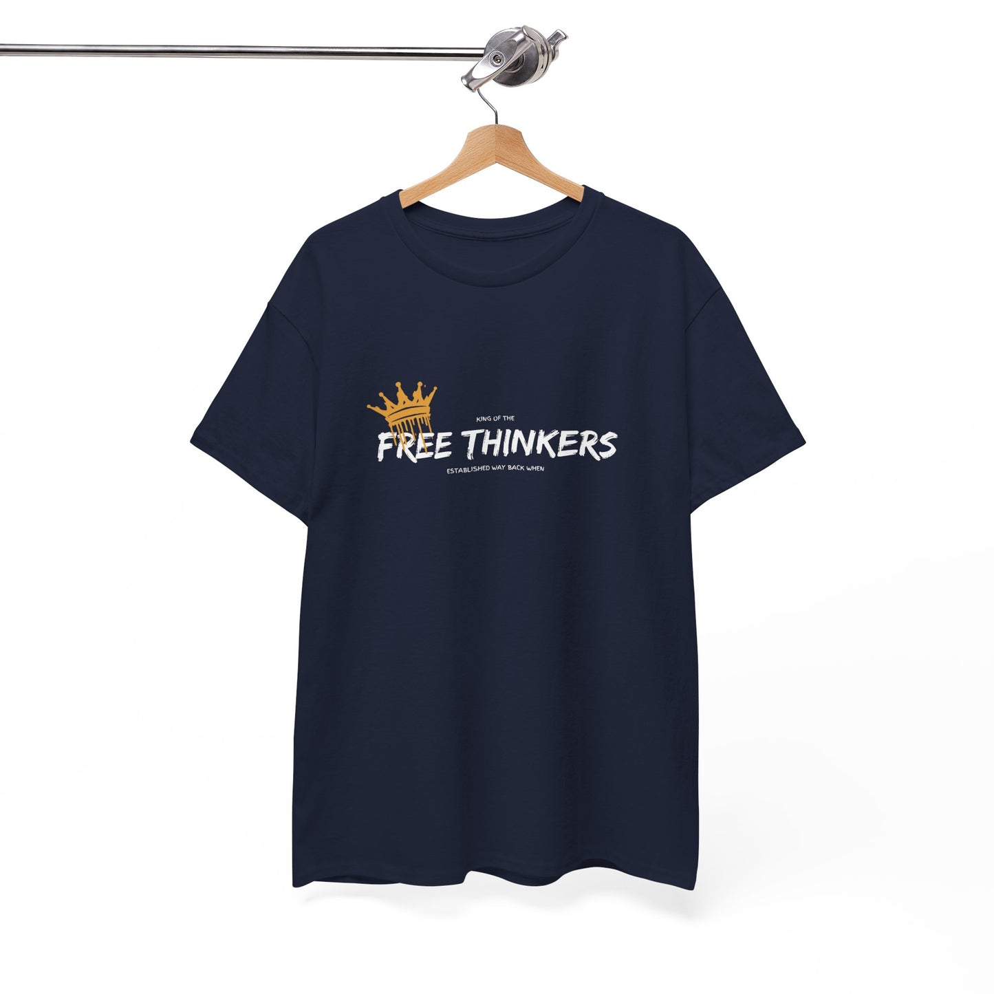 King of the Free Thinkers Unisex Cotton Tee USA