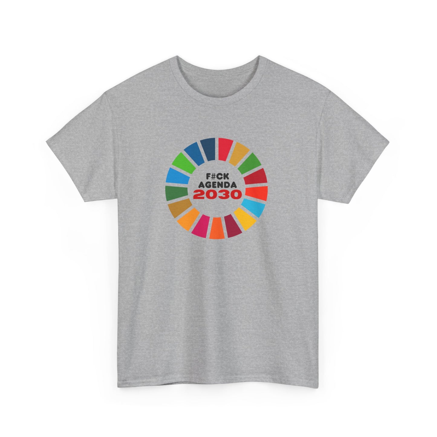 F#ck Agenda 2030 Unisex Cotton Tee USA