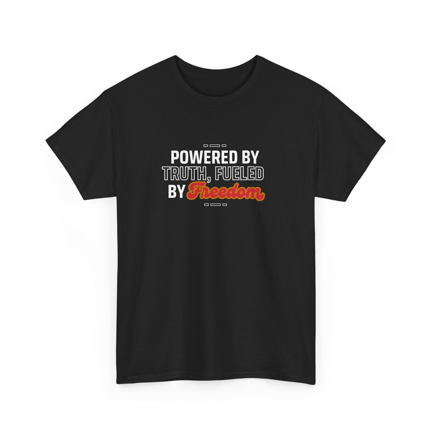 Powered by Truth, Fueled by Freedom Unisex Cotton Tee USA