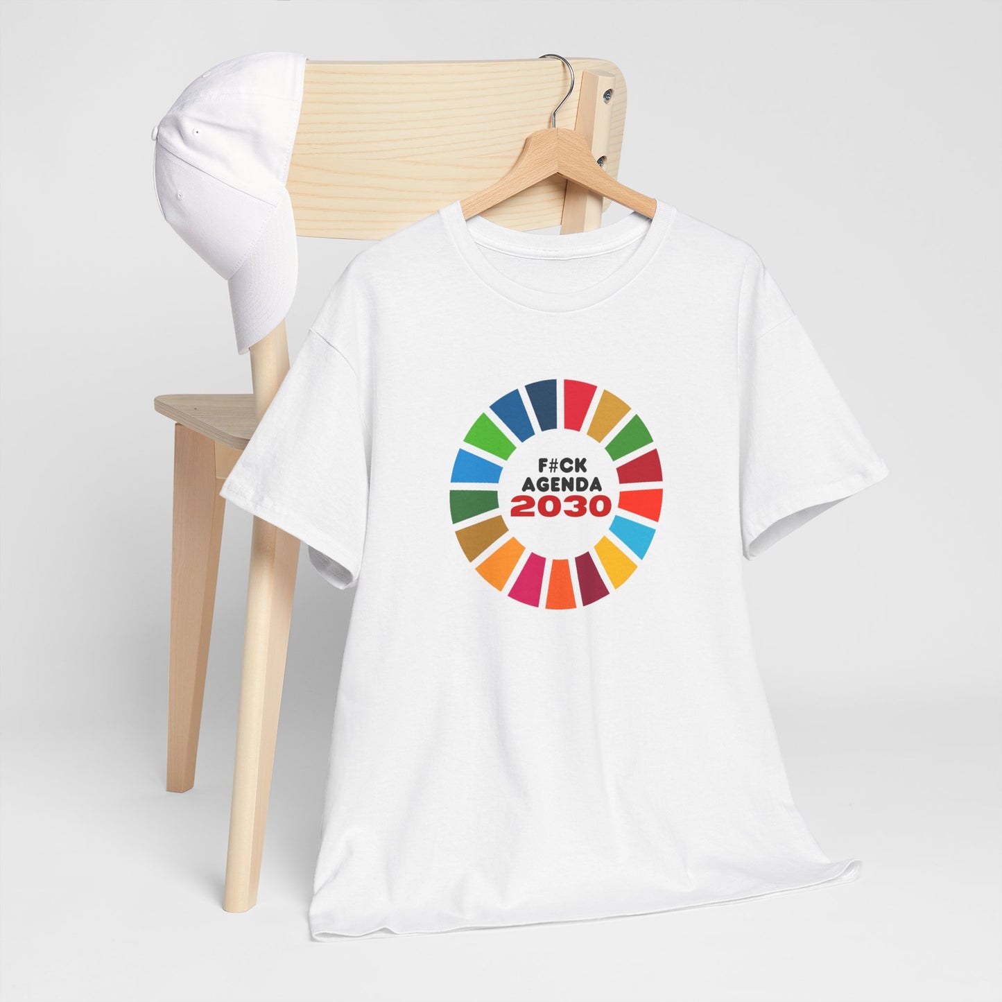 F#ck Agenda 2030 Unisex Cotton Tee USA