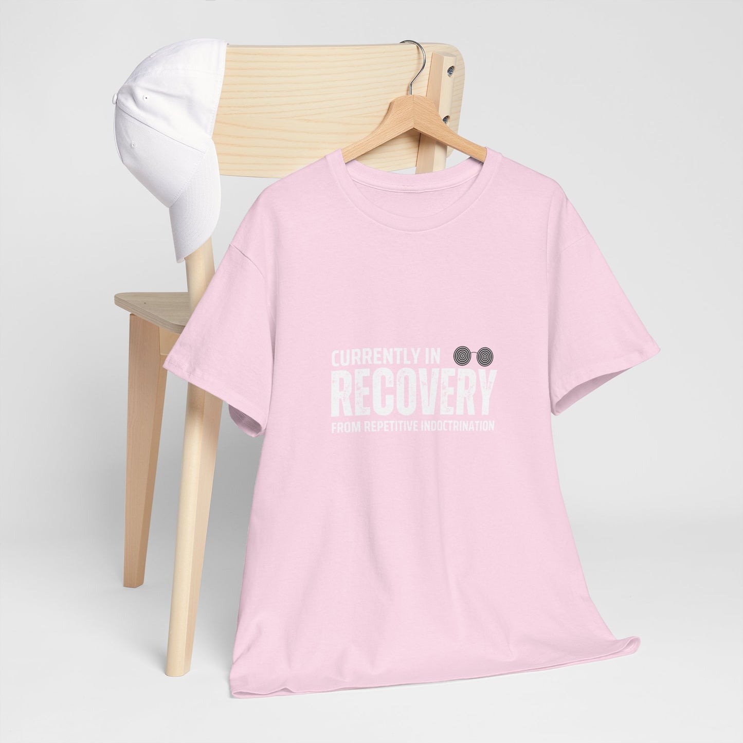 Currently in Recovery from Repetitive Indoctrination Unisex Cotton Tee USA