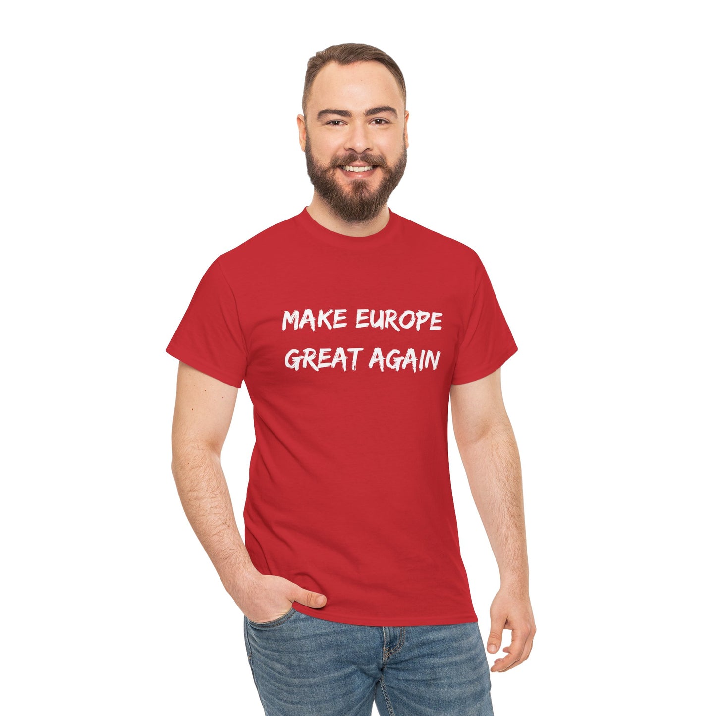 Make Europe Great Again Unisex Cotton Tee USA