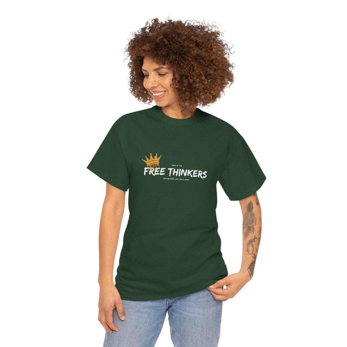 King of the Free Thinkers Cotton Tee